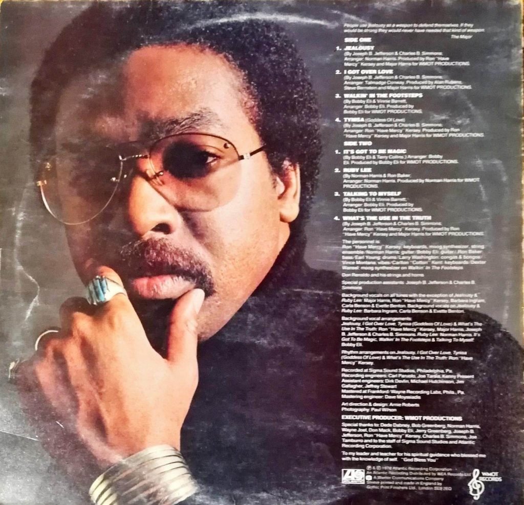 Major Harris Major Harris – Jealousy LP Plak – Deform Müzik