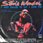 Stevie Wonder – I Just Called To Say I Love You 45lik Plak