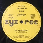 Cleo – Go Go Dynamo 12'' Maxi Single Plak (Italo Disco) - Görsel 2