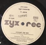 T. Ark – Count On Me 12'' Maxi Single Plak - Görsel 3
