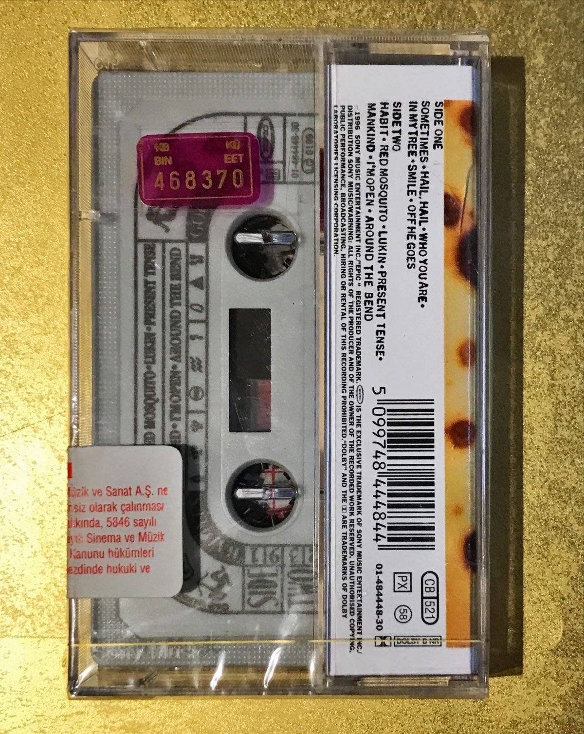 Pearl Jam – No Code Kaset (Ambalajında) - Görsel 2