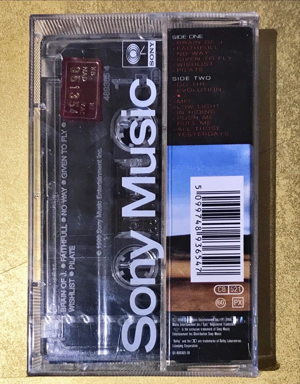 Pearl Jam – Yield Kaset (Ambalajında) - Görsel 2