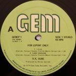 U.K. Subs – Crash Course - Live LP + 12'' EP Plak - Görsel 4