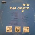Trio Bel Canto – No.2 LP Plak (Yunanca) - Görsel 2