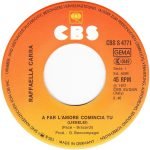 Raffaella Carrà – A Far L'Amore Comincia Tu (Liebelei) 45lik Plak - Görsel 2