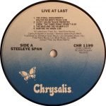 Steeleye Span – Live At Last! LP Plak - Görsel 3