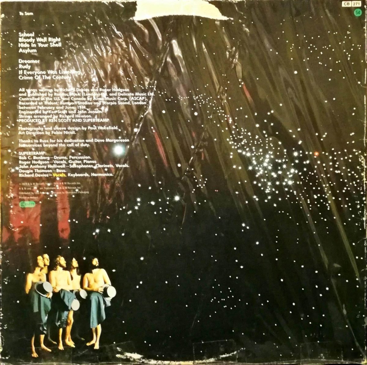 Supertramp – Crime Of The Century LP Plak - Görsel 4