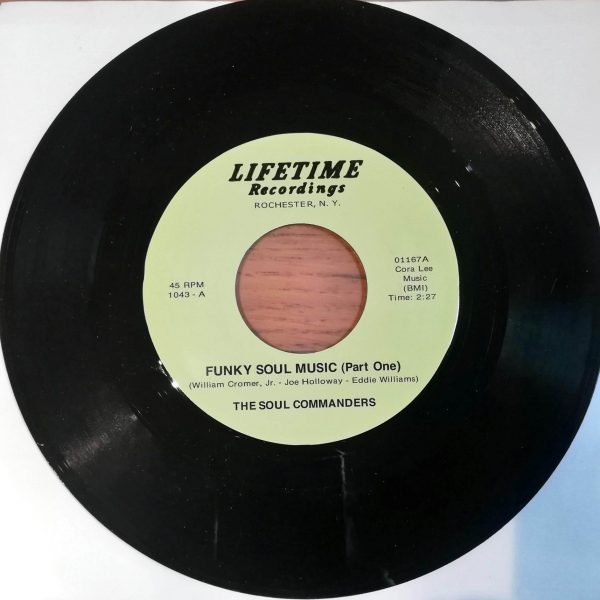 The Soul Commanders – Funky Soul Music 45lik Plak