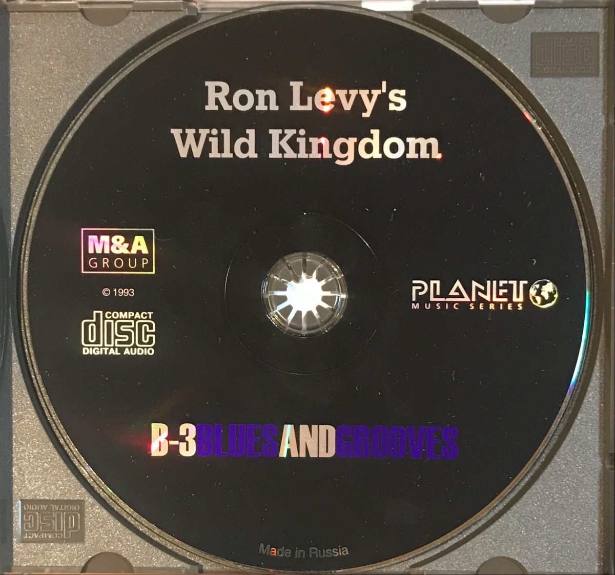 Ron Levy's Wild Kingdom – B-3 Blues And Grooves CD - Görsel 2
