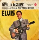 Elvis Presley – (You're The) Devil In Disguise 45lik Plak