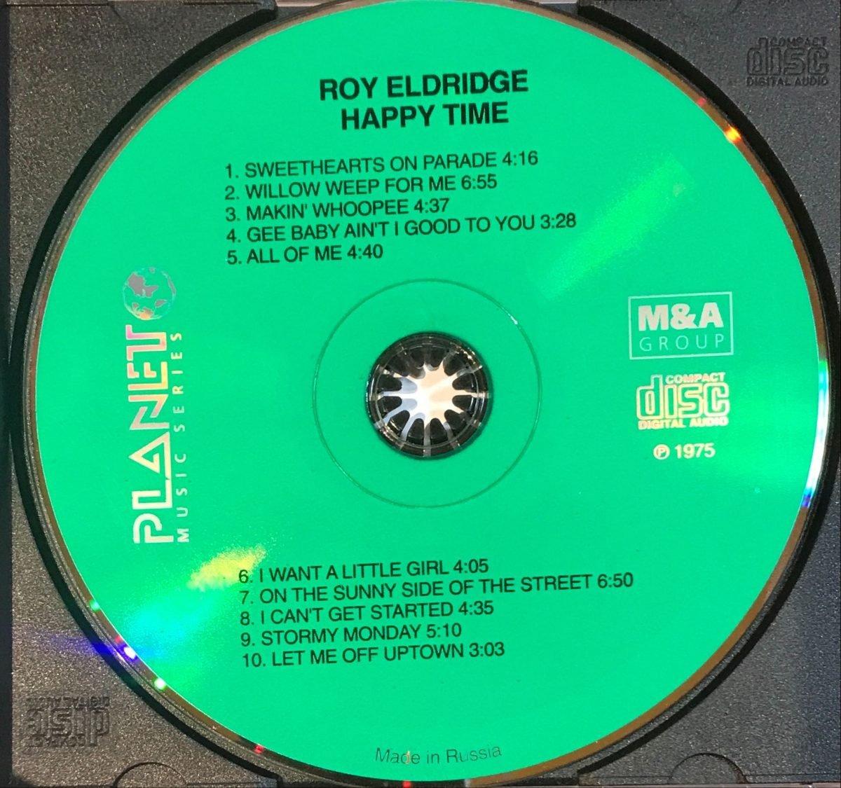 Roy Eldridge – Happy Time CD - Görsel 2