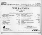 Oum Kaltsoum – Oum Kaltsoum (1937) - Volume VIII CD - Görsel 2