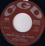 Gigliola Cinquetti – Non Ho L'Età 45lik Plak - Görsel 2