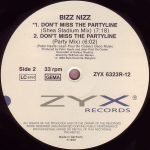 Bizz Nizz – Don't Miss The Partyline (Remix) 12'' Maxi Single Plak - Görsel 4