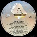 Whitney Houston – Whitney Houston LP Plak - Görsel 3