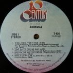 Ambrosia – Ambrosia LP Plak - Görsel 3