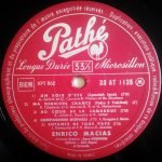 Enrico Macias – Enrico Macias 10'' Plak - Görsel 3