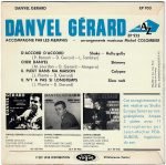 Danyel Gerard – D'accord D'accord 45lik Plak - Görsel 2