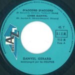 Danyel Gerard – D'accord D'accord 45lik Plak - Görsel 3