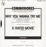 Commodores – Why You Wanna Try Me 45lik Plak - Görsel 2