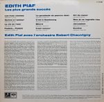 Edith Piaf – Les Plus Grands Succès LP Plak - Görsel 3