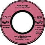 Nona Hendryx – Love Is Like An Itching In My Heart 45lik Plak - Görsel 2