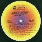 Jimmy Buffett – Changes In Latitudes Changes In Attitudes LP Plak - Görsel 3