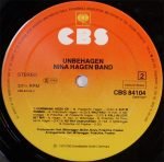 Nina Hagen Band – Unbehagen LP Plak - Görsel 4