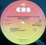 Bob Dylan – Subterranean Homesick Blues LP Plak - Görsel 4