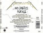 Metallica – ...And Justice For All CD - Görsel 3