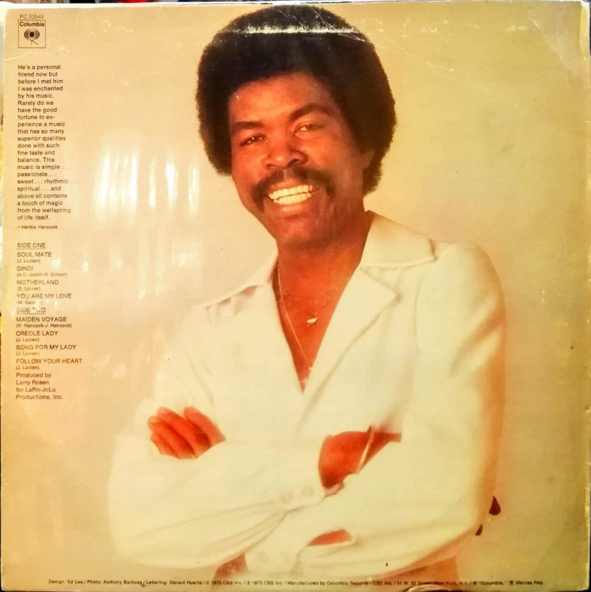 Jon Lucien – Song For My Lady LP Plak - Görsel 2