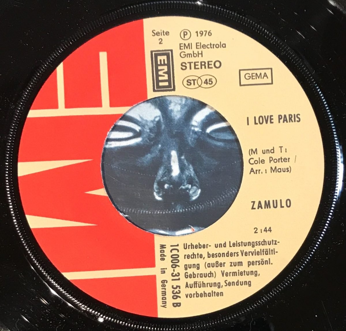 Zamulo – A Hard Day's Night 45lik Plak - Görsel 2