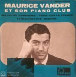 Maurice Vander – Et Son Piano Club 45lik Plak EP