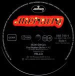 Yello, Shirley Bassey – The Rhythm Divine 12'' Maxi Single Plak - Görsel 3