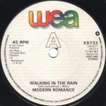 Modern Romance – Walking In The Rain 45lik Plak - Görsel 2