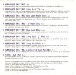 Michael Jackson – Remember The Time CD Single - Görsel 3