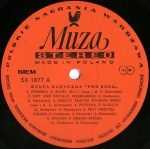 Grupa Muzyczna "Pod Budą" – Pod Budą LP Plak - Görsel 3