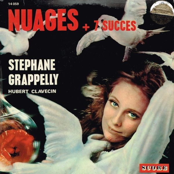 Stephane Grappelly & Hubert Clavecin – Nuages + 7 Succès 45lik Plak
