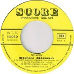 Stephane Grappelly & Hubert Clavecin – Nuages + 7 Succès 45lik Plak - Görsel 2