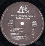 Bande Originale Du Film Bagdad Cafe LP Plak - Görsel 3