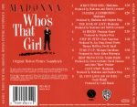 Madonna – Who's That Girl (Original Motion Picture Soundtrack) CD - Görsel 3