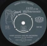 Harry Edison And His Orchestra – Sweets 45lik Plak EP - Görsel 2