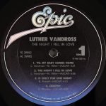 Luther Vandross – The Night I Fell In Love LP Plak - Görsel 3