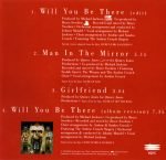 Michael Jackson – Will You Be There CD Single - Görsel 3