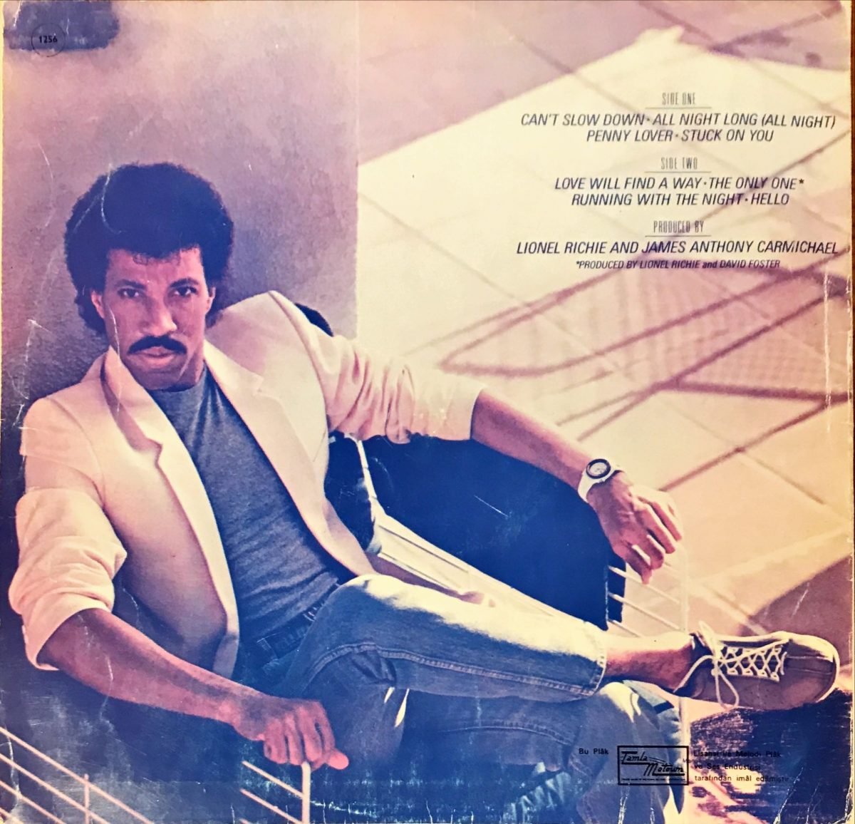 Lionel Richie – Can't Slow Down LP Plak - Görsel 2