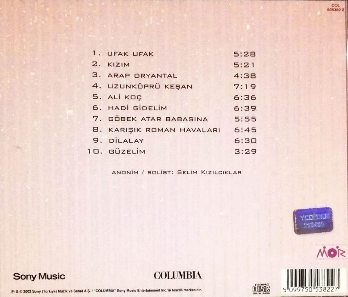 Deli Selim - Roman Oyun Havaları CD - Görsel 2