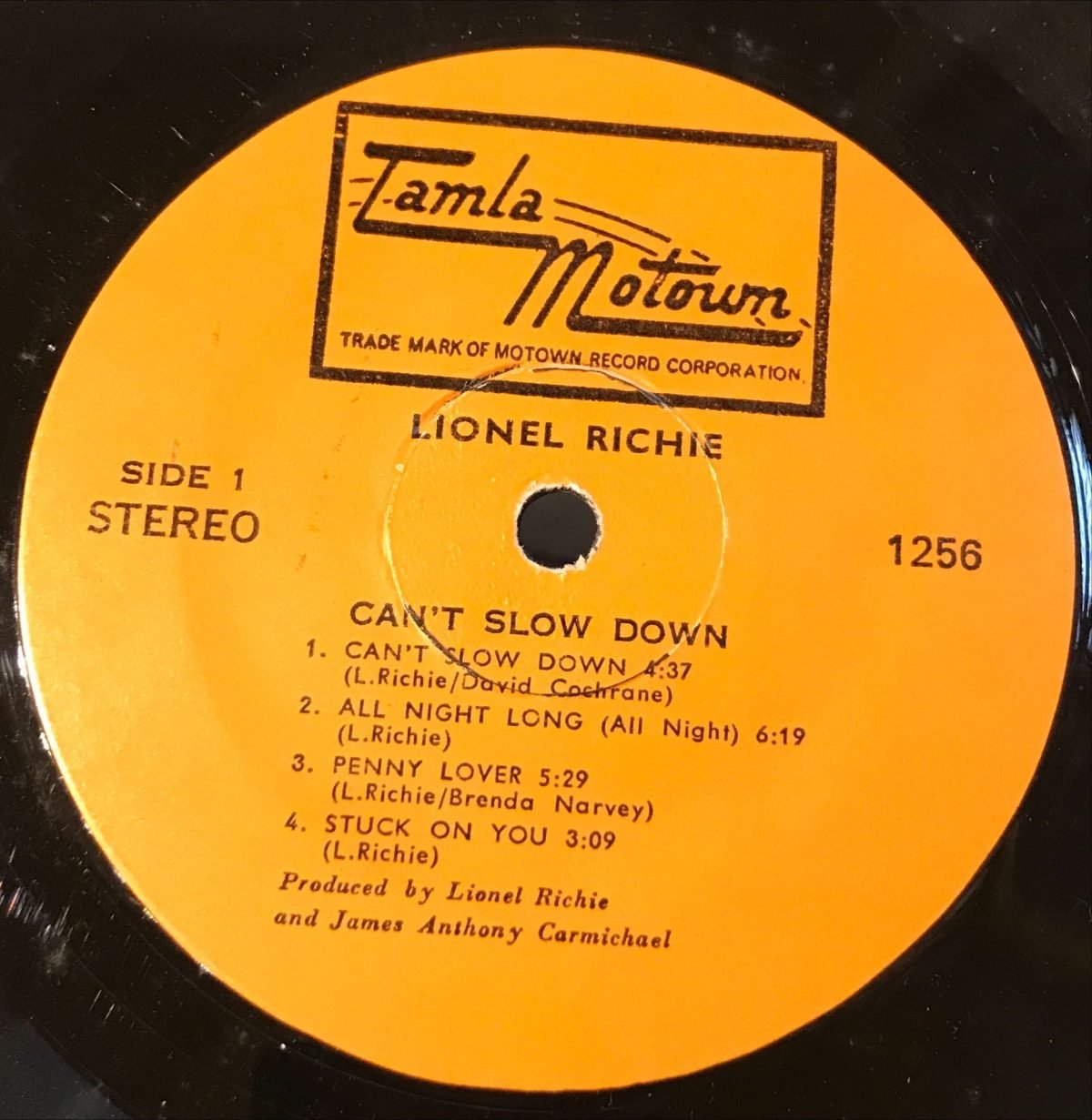 Lionel Richie – Can't Slow Down LP Plak - Görsel 3