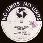 Additional Touch – I Feel Love (You Make Me Feel) 12'' Maxi Single Plak - Görsel 2
