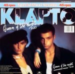 Klapto – Queen Of The Night 12'' Maxi Single Plak (Italo Disco ) - Görsel 2