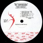 Elmer Bernstein – The Carpetbaggers (Music From The Original Score) LP Plak - Görsel 4